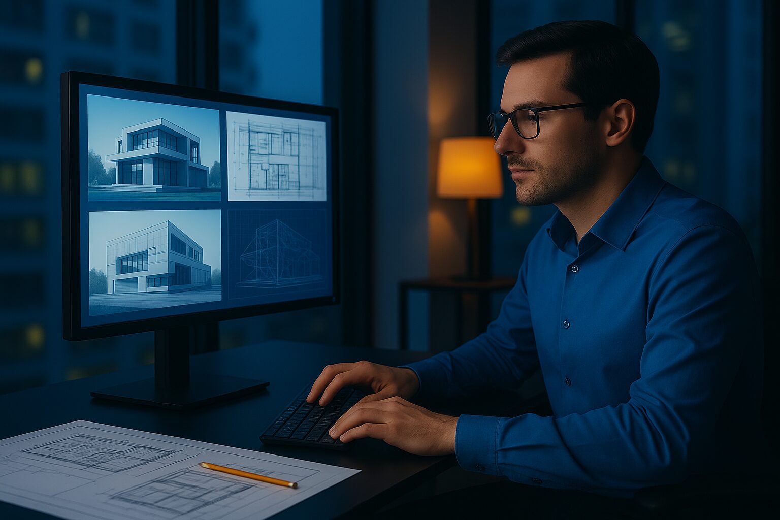Architect Using Virtual Desktop